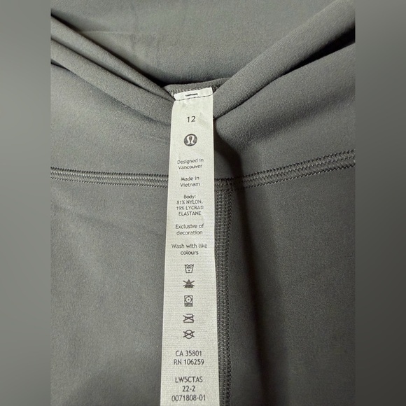 lululemon athletica Dark Gray Leggings - Picture 6 of 7